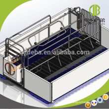 2018 Nouvelle conception de l&#39;équipement de porc unique double cage de mise bas